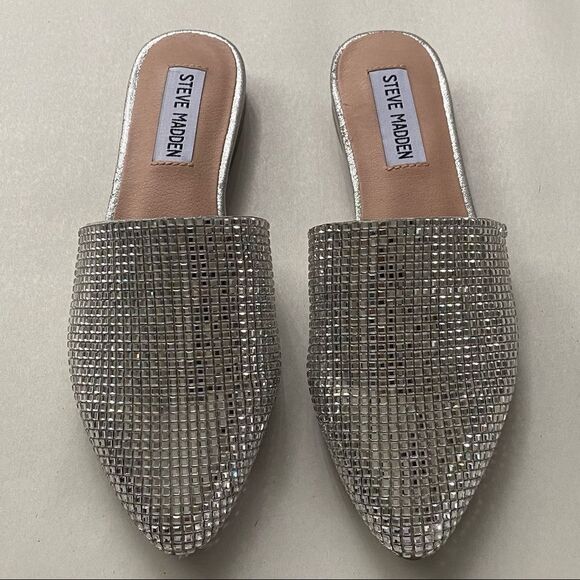 STEVE MADDEN Traced Rhinestones 5.5 M - Picture 6 of 11